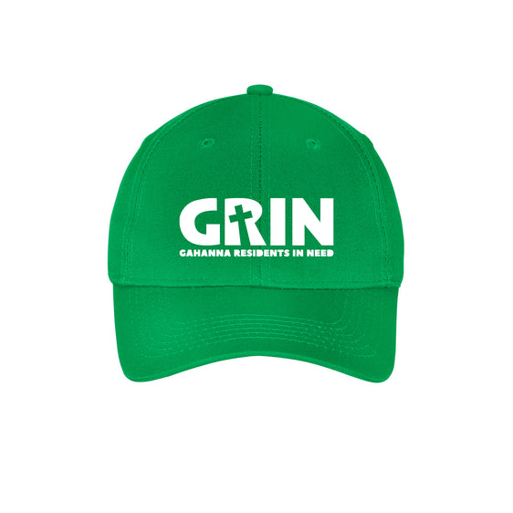 GRIN - Port & Company® - Youth Six-Panel Twill Cap