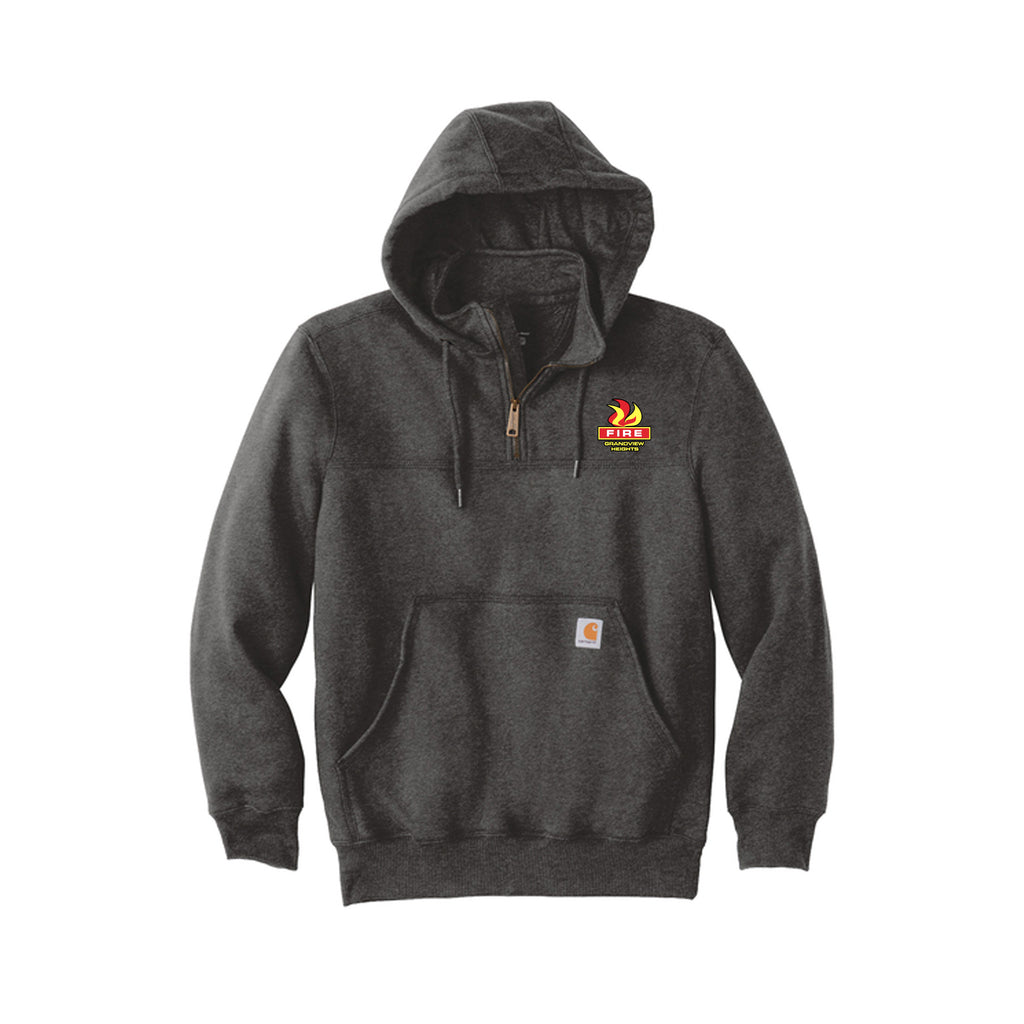 Grandview Heights Fire Dept. - Carhartt® Rain Defender® Paxton Heavyweight Hooded Zip Mock Sweatshirt