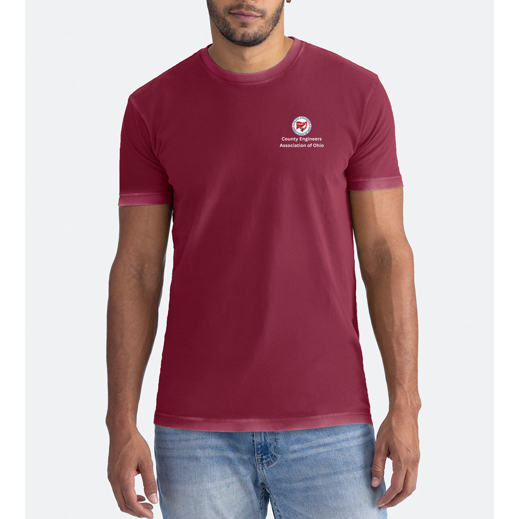County Engineers of Ohio - Next Level Apparel® Soft Wash Cotton Tee