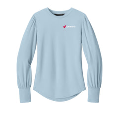 CEBCO - Mercer+Mettle® Women’s Stretch Jersey Long Sleeve Blouson Top