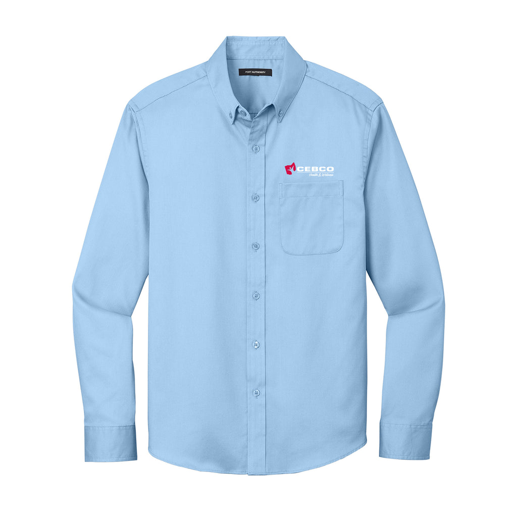 CEBCO - Port Authority® Long Sleeve SuperPro React™ Twill Shirt