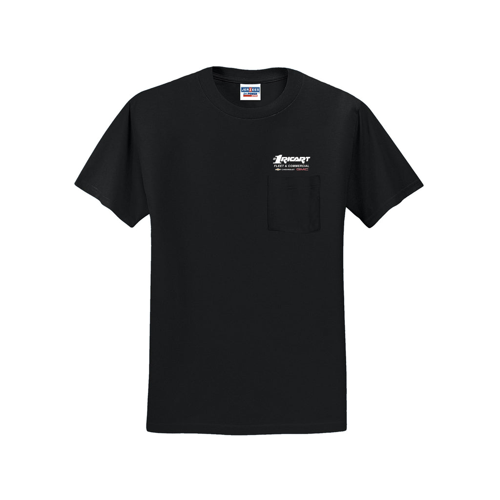 Ricart Admin - Jerzees® - Dri-Power® 50/50 Cotton/Poly Pocket T-Shirt