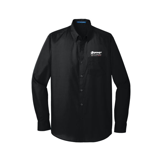 Credit Factory - Port Authority® Tall Long Sleeve Carefree Poplin Shirt