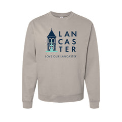 City of Lancaster - Unisex Midweight Crewneck Sweatshirt - Full Chest
