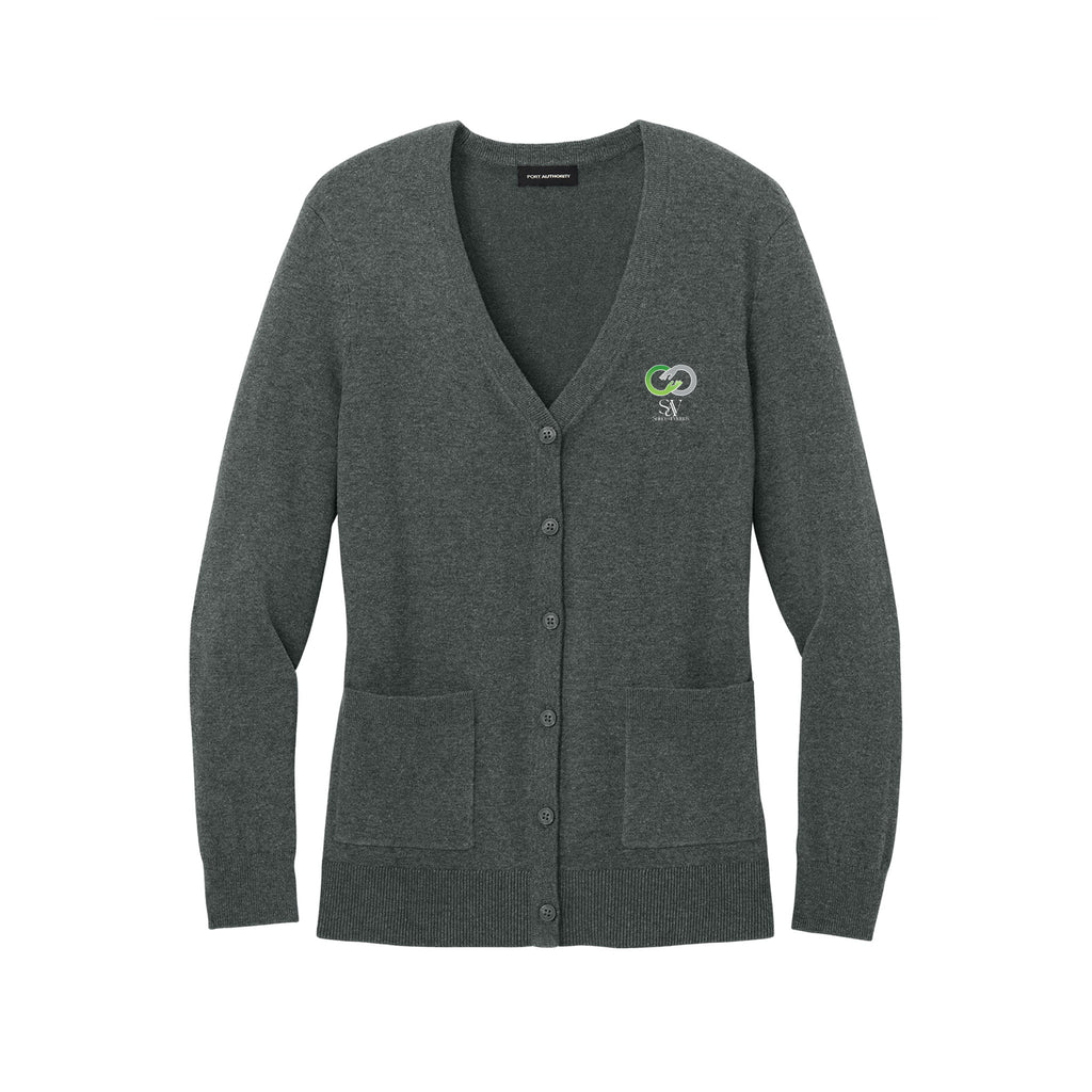 Solace at Vivians - Port Authority® Women’s Easy Care Button-Up Cardigan Sweater