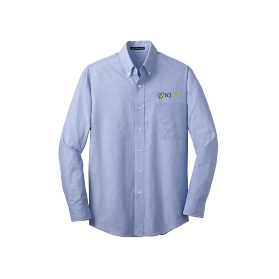 KJ Management Group - Port Authority® Crosshatch Easy Care Shirt