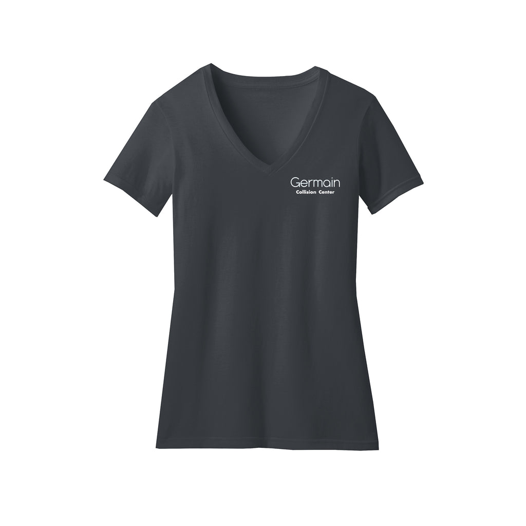 Germain Collision Center - District ® Women’s Perfect Blend ® CVC V-Neck Tee