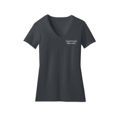 Germain Collision Center - District ® Women’s Perfect Blend ® CVC V-Neck Tee