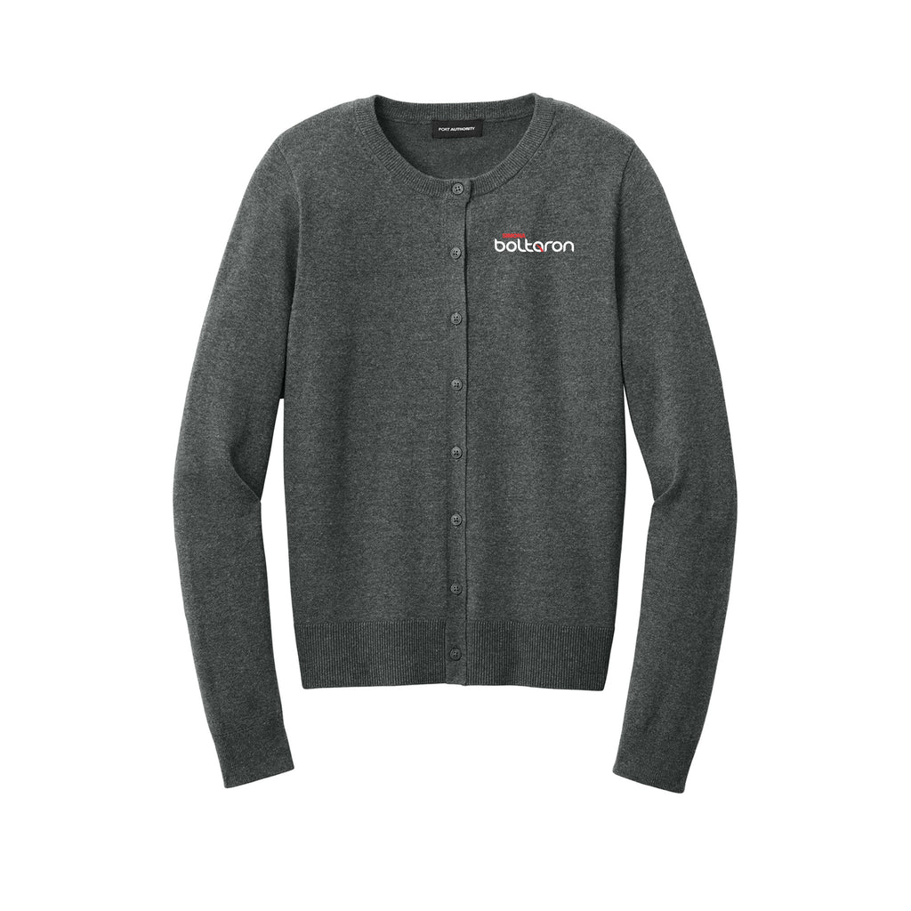 Boltaron - Port Authority® Women’s Easy Care Crewneck Cardigan Sweater