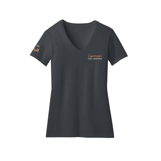 Germain Buying Center - District ® Women’s Perfect Blend ® CVC V-Neck Tee