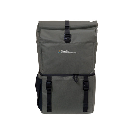 Bloom Life Wealth & Business Planning - Port Authority® 18-Can Backpack Cooler
