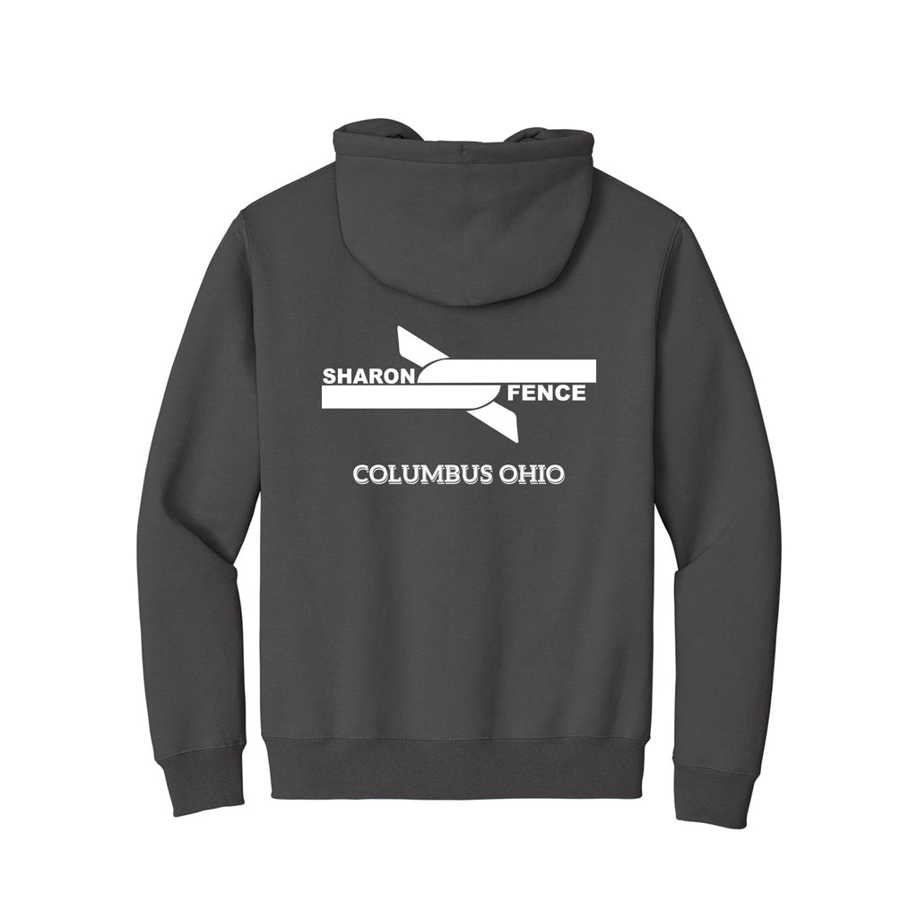 Sharon Fence - Port & Co® Essential Fleece Full-Zip Hooded Sweatshirt