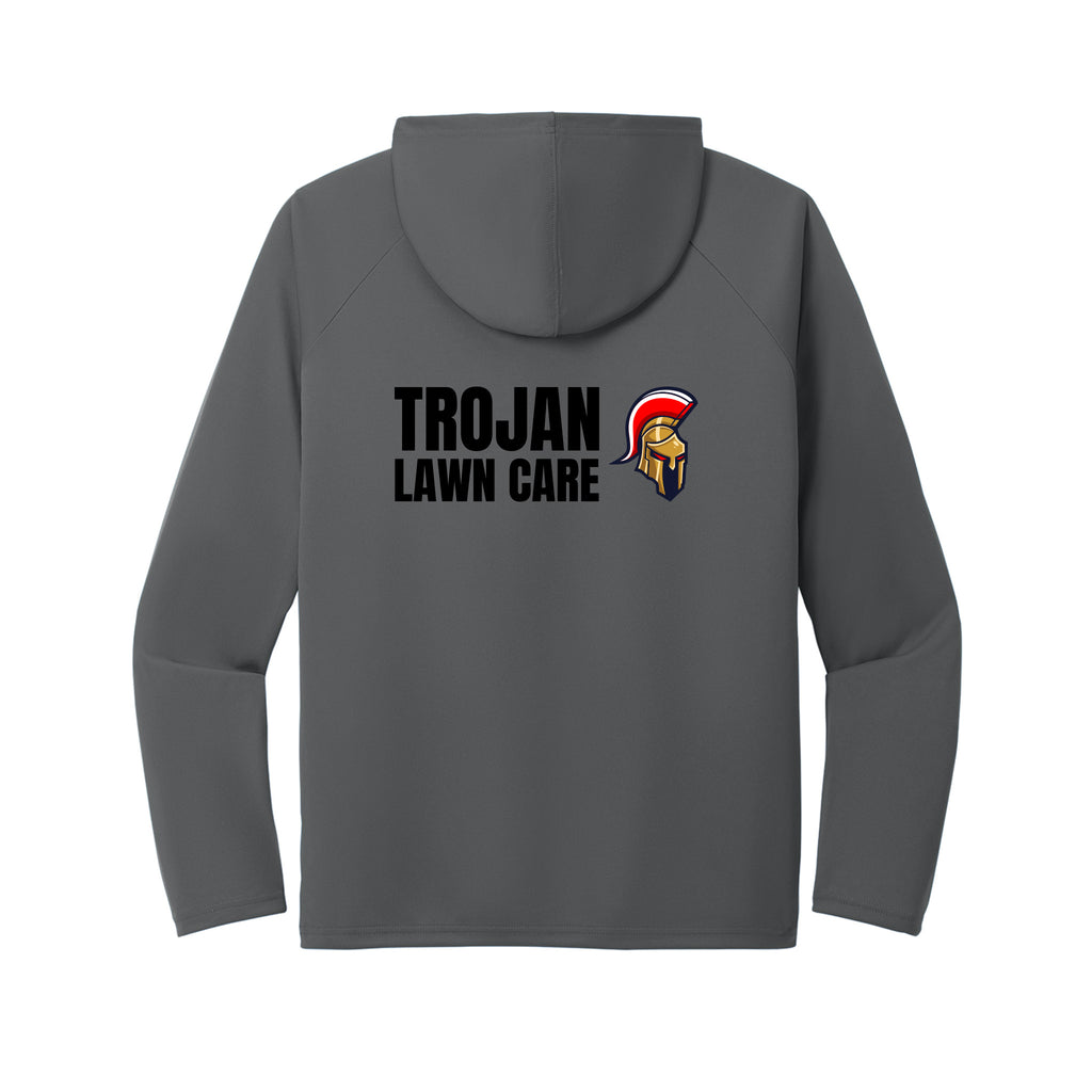 Trojan Lawn Care - Port & Co™ Performance Pullover Hooded Tee