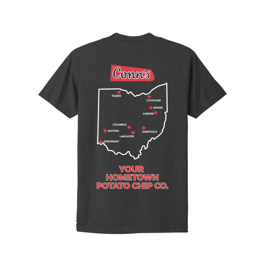 Conns - Next Level Apparel® Unisex CVC Tee - Charcoal T-shirt