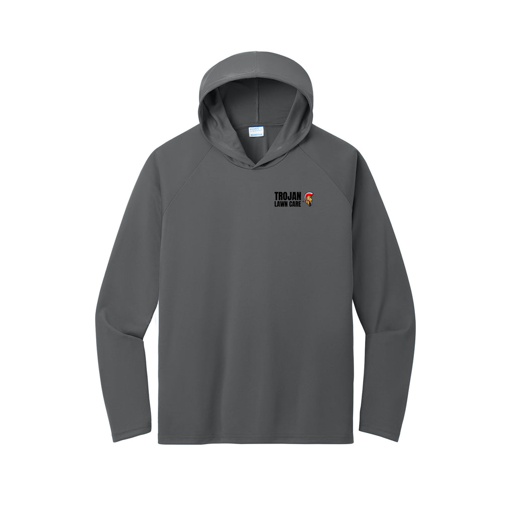 Trojan Lawn Care - Port & Co™ Performance Pullover Hooded Tee
