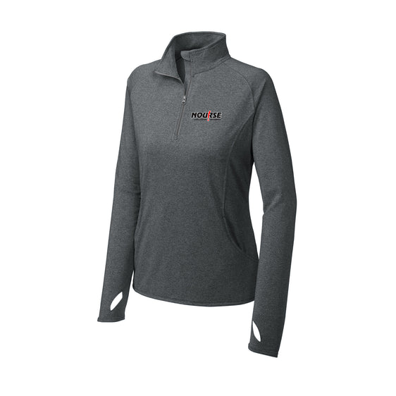 Nourse - Sport-Tek® Women's Sport-Wick® Stretch 1/4-Zip Pullover