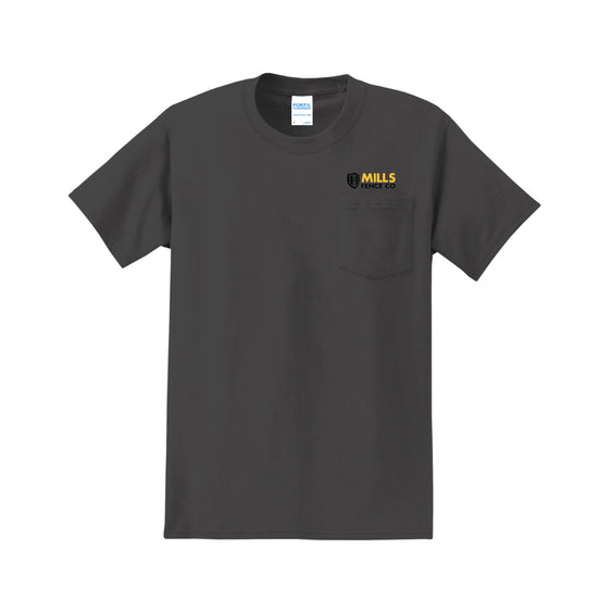 Mills Fence Columbus - Port & Co™ Essential Pocket Tee
