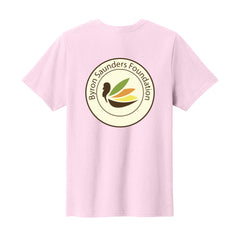 Byron Saunders Foundation - Port & Co™ Youth Easy Cotton Tee - FRONT & BACK LOGO