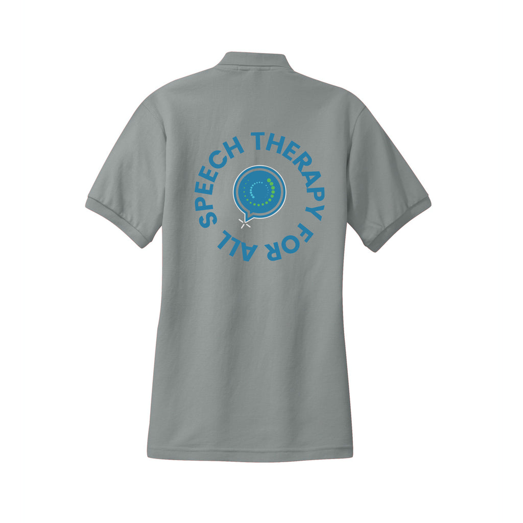 Speech Therapy For All - Port Authority® Women's Silk Touch™ Polo With Backs