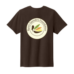 Byron Saunders Foundation - Port & Co™ Youth Easy Cotton Tee - FRONT & BACK LOGO
