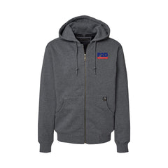 P2D - DRI DUCK - Crossfire Heavyweight Power Fleece Hooded Jacket with Thermal Lining