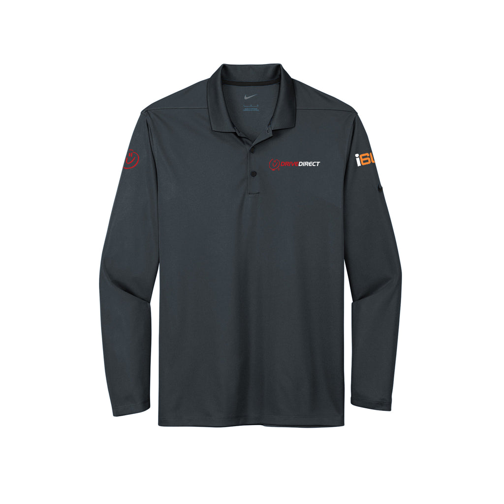 Drive Direct - Nike Dri-FIT Micro Pique 2.0 Long Sleeve Polo
