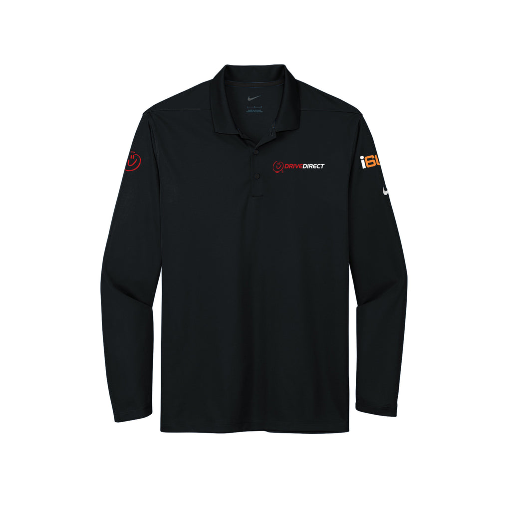 Drive Direct - Nike Dri-FIT Micro Pique 2.0 Long Sleeve Polo