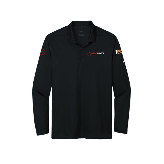 Drive Direct - Nike Dri-FIT Micro Pique 2.0 Long Sleeve Polo
