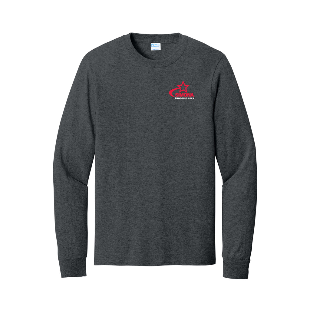 SIMONA PMC Stars - Port & Co® Long Sleeve Core Cotton Tee