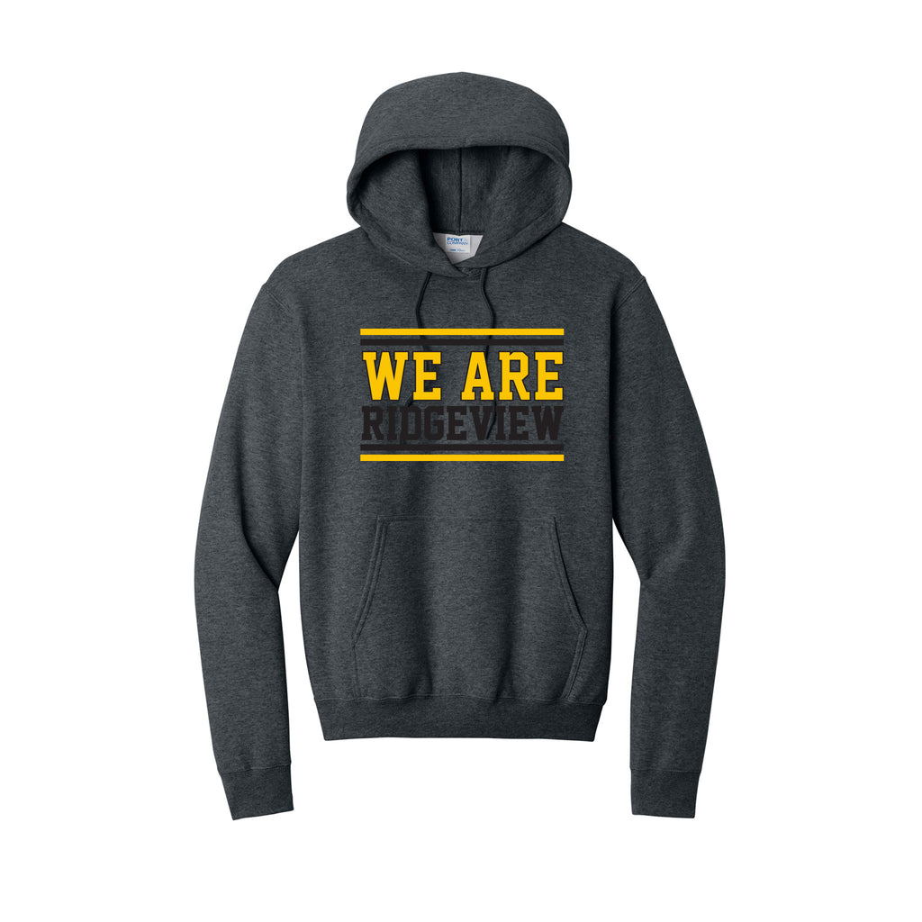 Ridgeview Middle School - Port & Co® Fan Favorite Fleece Pullover Hooded Sweatshirt