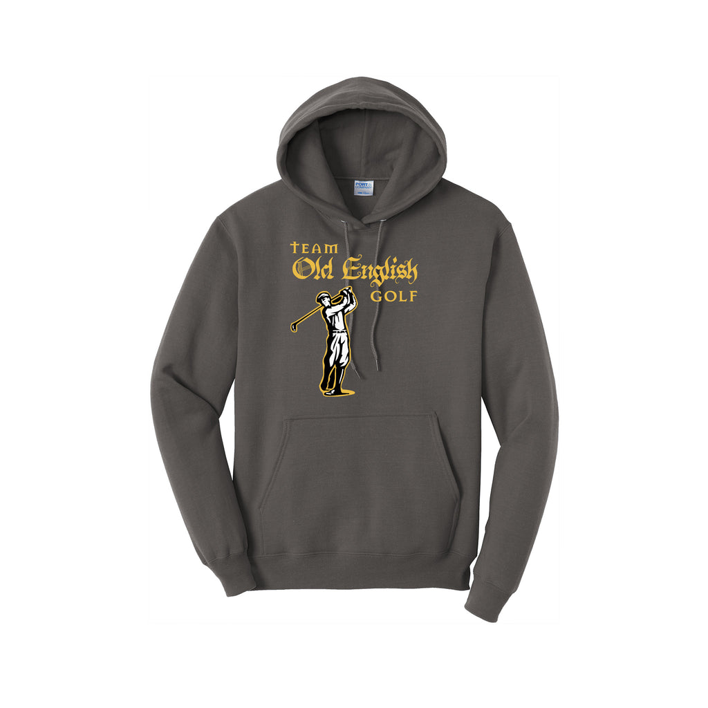 Team Old English Golf - Port & Company® Core Fleece Pullover Hooded Sweatshirt
