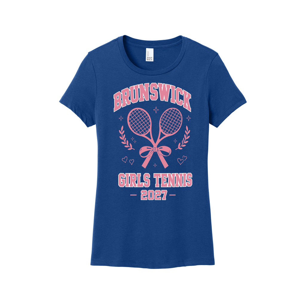 Brunswick Girls Tennis - District® Women’s Perfect Weight® Tee
