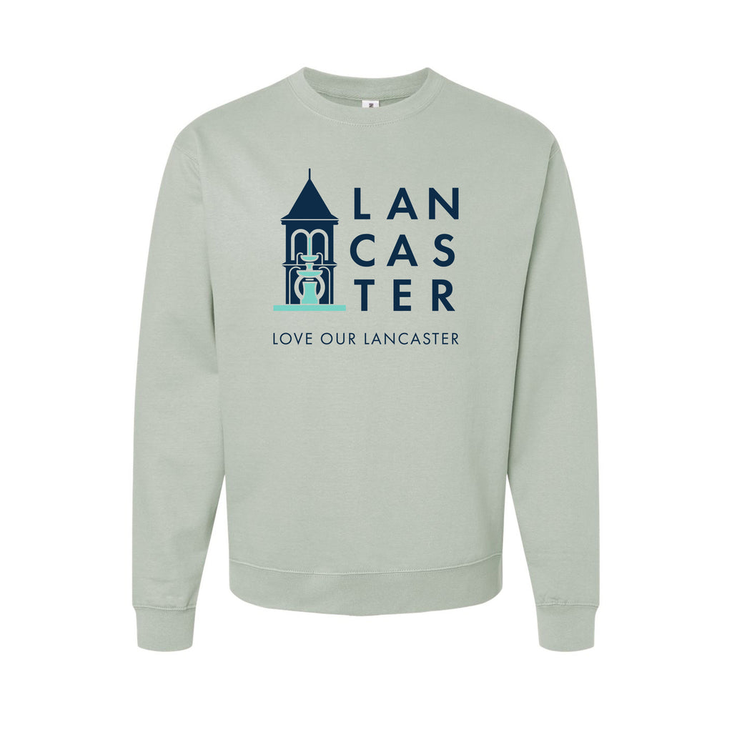 City of Lancaster - Unisex Midweight Crewneck Sweatshirt - Full Chest