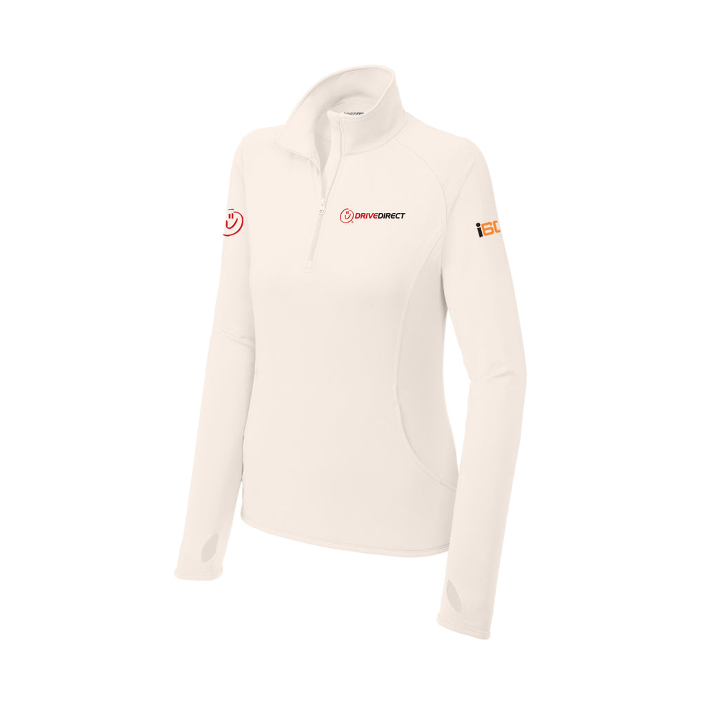 Drive Direct - Sport-Tek® Women's Sport-Wick® Stretch 1/4-Zip Pullover