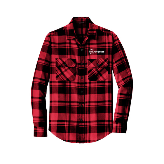 STG Logistics - Port Authority® Plaid Flannel Shirt