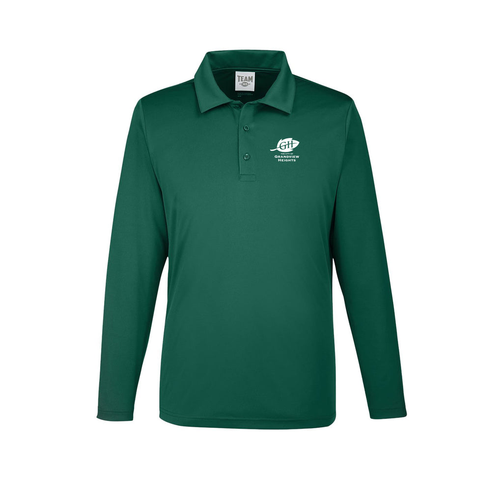 City of Grandview Heights - Men's Zone Performance Long Sleeve Polo