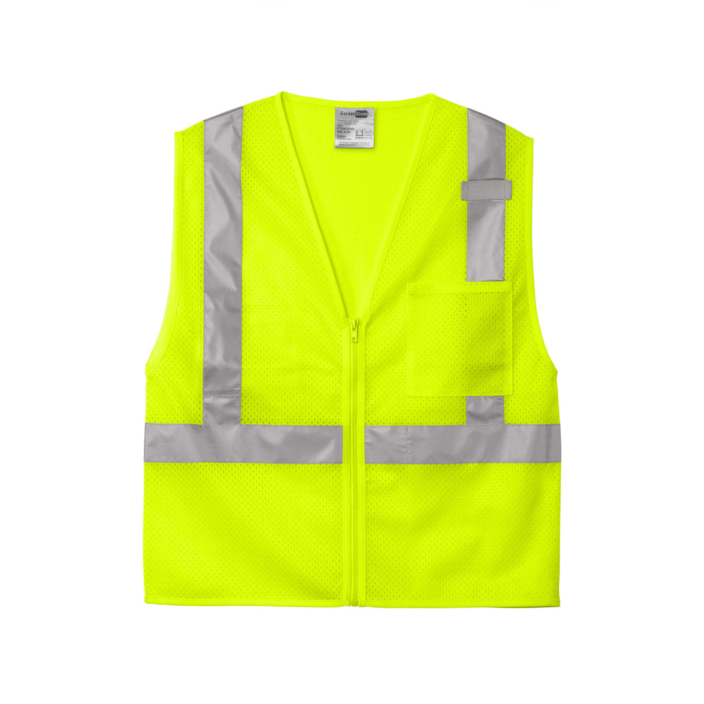 Ohio Valley Manufacturing - CornerStone® ANSI 107 Class 2 Mesh Zippered Vest