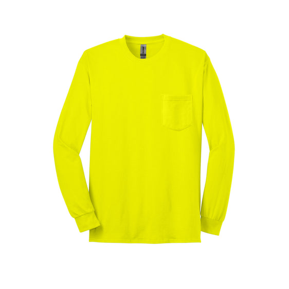 Roese Bros. Paving - Gildan® - Ultra Cotton® 100% US Cotton Long Sleeve T-Shirt with Pocket