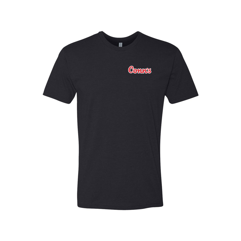 Conns - Next Level - Black CVC T-Shirt