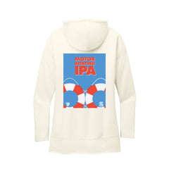 GrizzlyBird Brewing Company - Sun Logo & IPA Backs - District ® Women’s Featherweight French Terry ™ Hoodie