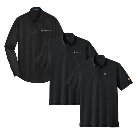 Germain Cars Corp - Men's Spring New Hire Collection - Brooks Brothers® Pinpoint Pique Dress Polo & Port Authority® SuperPro™ Twill Shirt