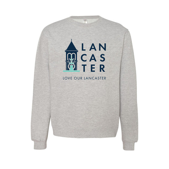 City of Lancaster - Unisex Midweight Crewneck Sweatshirt - Full Chest