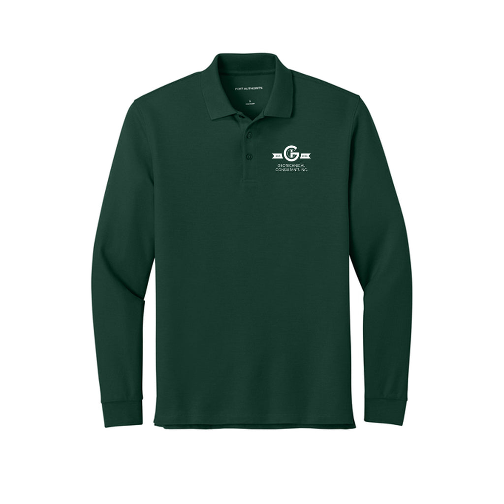 GCI - Port Authority® Wearever Signature Pique Long Sleeve Polo