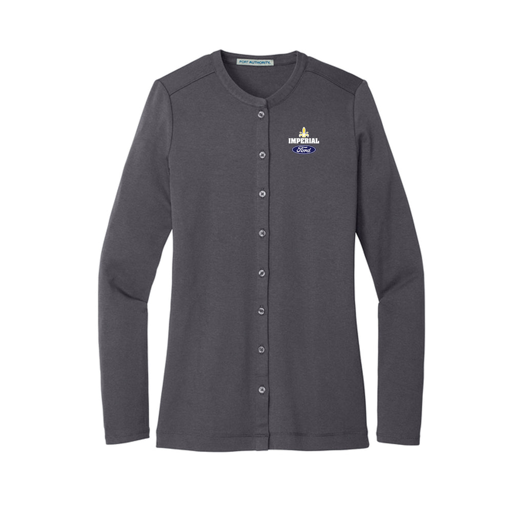 Imperial Ford - Port Authority® Women's Concept Stretch Button-Front Cardigan