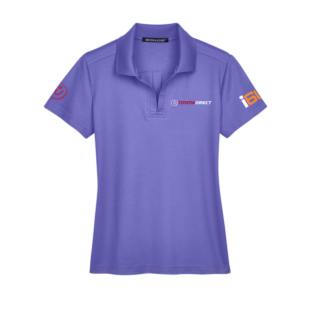 Toyota Direct - Women's CrownLux Performance® Plaited Polo