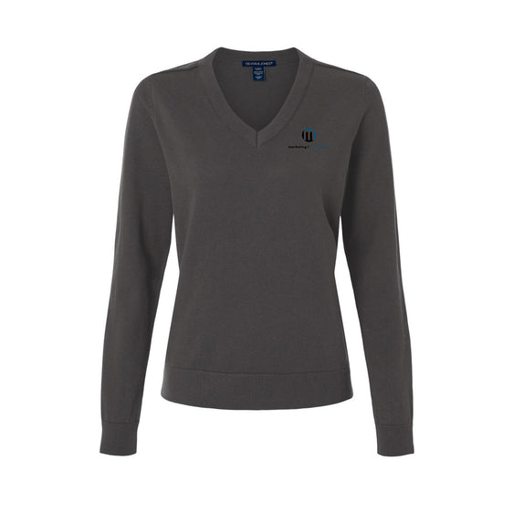 M Marketing Consultants - Women's New Classics V-Neck Sweater