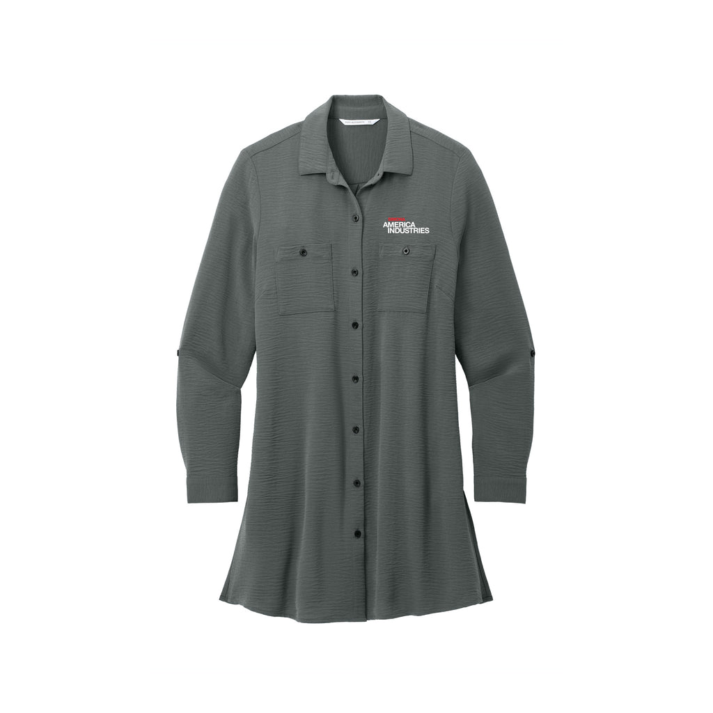 SIMONA America Industries - Port Authority® Women's Textured Crepe Long Tunic