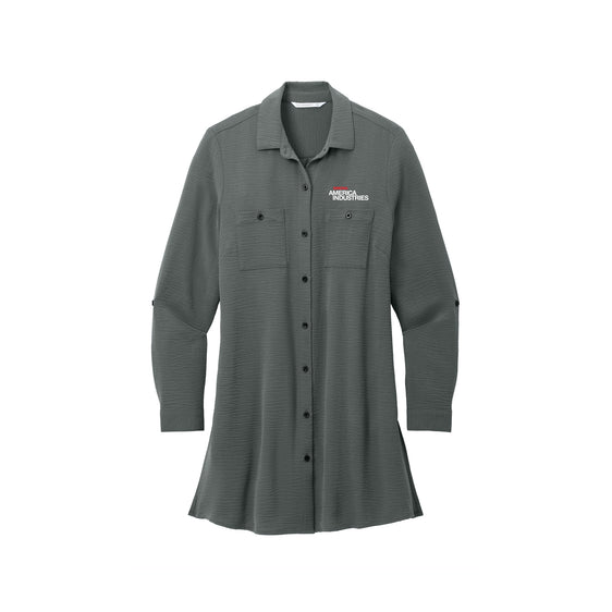 SIMONA America Industries - Port Authority® Women's Textured Crepe Long Tunic