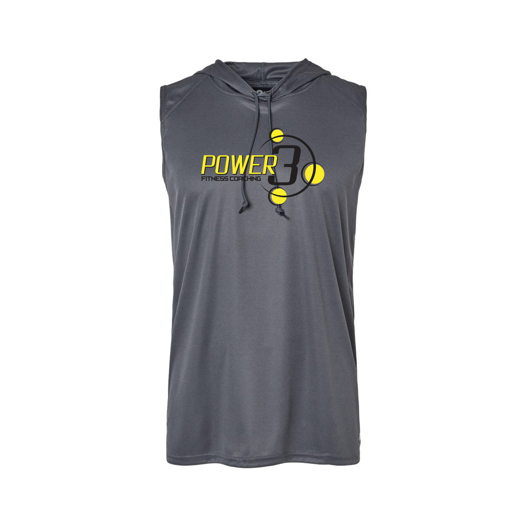 Power 3 - Badger - B-Core Sleeveless Hooded T-Shirt