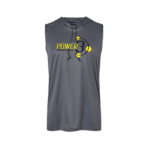 Power 3 - Badger - B-Core Sleeveless Hooded T-Shirt